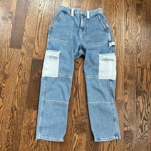 PacSun Patchwork Carpenter Jeans